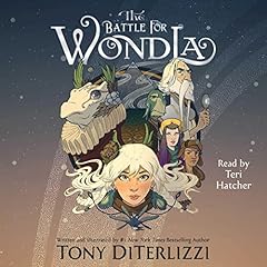 The Battle for WondLa Audiolibro Por Tony DiTerlizzi arte de portada