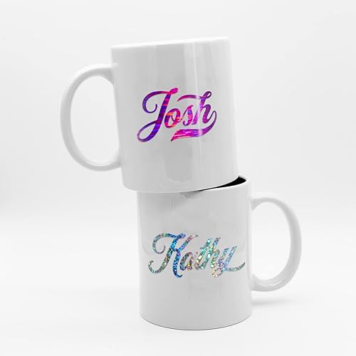 Miniatura 5 de Mosaic+ - Vinilo holográfico cepillado rosa de 1 x 5 pies, sin arrugas, 8 años, acabado UV, por VViViD