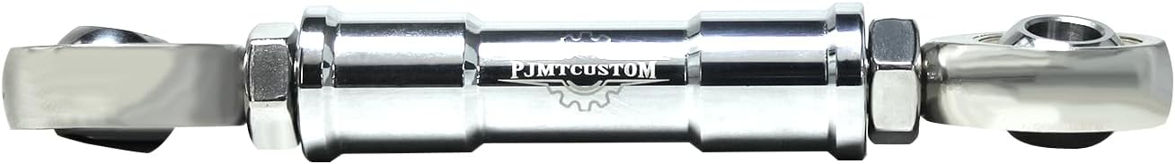 Chrome Adjustable Mid Control Shift Linkage Rod Fits for Harley Davidson 1984-2024 Dyna, Softail FXBB FXBR FXDR FXFB FXLRS (Chrome)