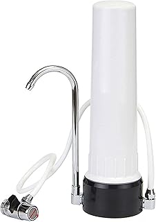 Filtro acqua per rubinetto, filtro universale per doccia, impurità, cloro, candeggina, per adattarsi a tutti i rubinetti standard