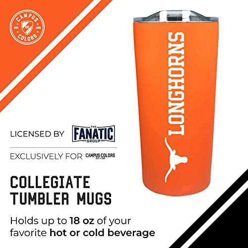 Campus Colors Stainless Steel, Double Walled, Vacuum Insulated, Reusable Tumbler With Slider-Top Lid For Travel, Sports, And #TOP2