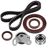 OCPTY Timing Belt Kit with Water Pump Replacement 1996-1997 2001-2011 For Hyundai Accent 2006-2011 For Spectra Rio,2006-2011 For Spectra Rio5 Replaces TS26282 ITM282 24410-26000