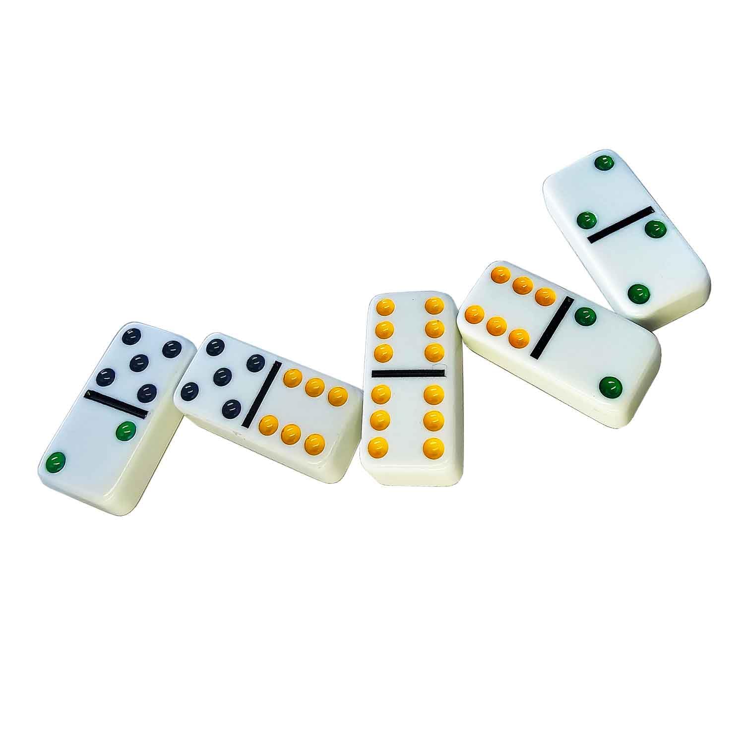 Amazon.com: OMURA Games | Professional Double 6 Dominoes Set