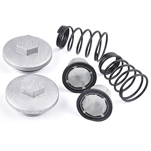 2 pack of GY6 50cc 125cc 150cc Oil Screen Cleaner Cap Drain Plug