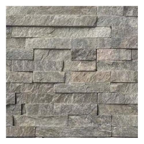 Tenedos Sparkling Sage Green 6x24 Stacked Stone Ledger Panel –