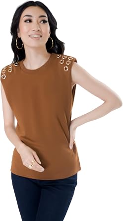 Pantora womens Monica Grommet Tee