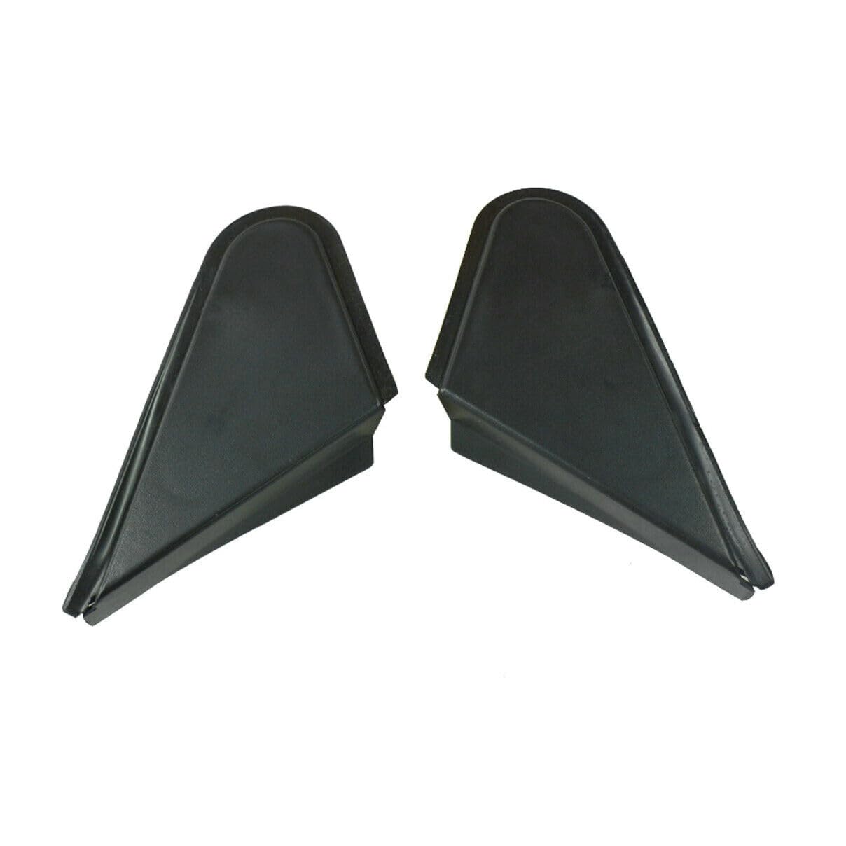 1Pair Car Side Mirror Corner Triangle Cover Trim for Toyota RAV4 2013 2014 2015 2016 2017 2018 Black