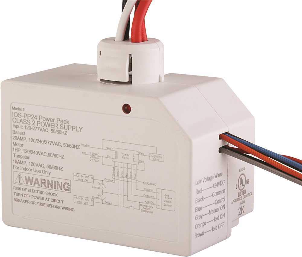 Preferred Industries 3557076 Power Pack for Low Voltage Sensors, White, 2.6