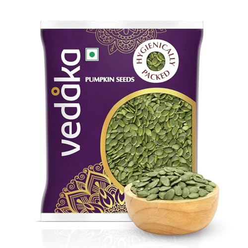 Amazon Brand - Vedaka Premium Raw Pumpkin Seeds | 200 Gram | Rich Source Of Fibre