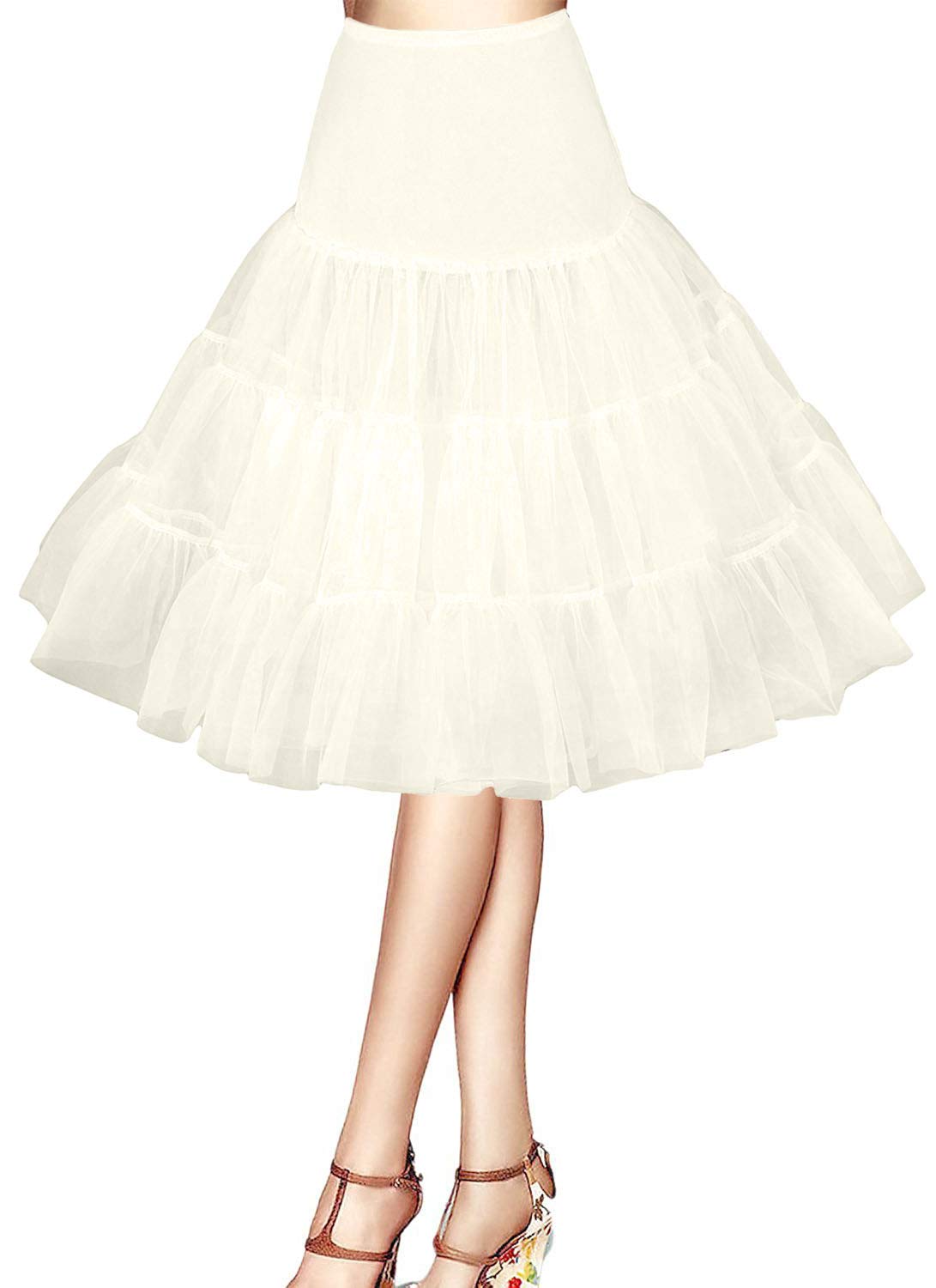 petticoat 50s Crinoline hoopless half Slips tutu Underskirt half Slips a line retro dress 50s Vintage Petticoat rockabilly Swing Vintage net petticoat skirt Women tutu retro Vintage Skirt petticoat
