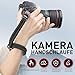 Sunya Kamera Handschlaufe mit Schnellverschluss. Verstellbarer Kameragurt für verschiedene Handgelenke, Ultraleichtes Gewicht Paracord Band Handgelenkschlaufe für DSLR