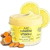 ANAIRUI-Turmeric-Vitamin-C-Wash-off-Facial-Mask-Soothing-Acne-Dark-Spots-Hydrate-Glow-Ice-Cream-Mask-Hydrating-Revitalizing-Boost-Radiance-and-Collagen-for-Dry-Dull-Skin-352-oz ANAI RUI Turmeric Vitamin C Face Mask, Facial Mask Hydrating, Glow Ice-Cream Mask, Revitalizing, Boost Radiance for Dry, Dull Skin, 3.52 ozâ¦