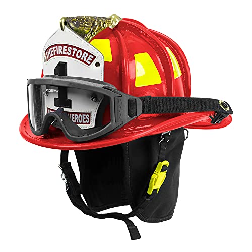 Cairns Red N6A Houston Leather Fire Helmet