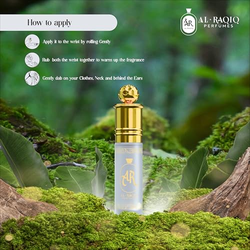 Image of Jannat ul Firdaus Attar, Fresh & Earthy Fragrance Unisex Non Alcoholic Long Lasting Attar for Men & Women - 6Ml