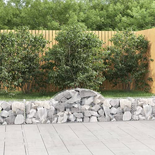 Cage voûtée pour mur de soutènement décoratif et design de jardin