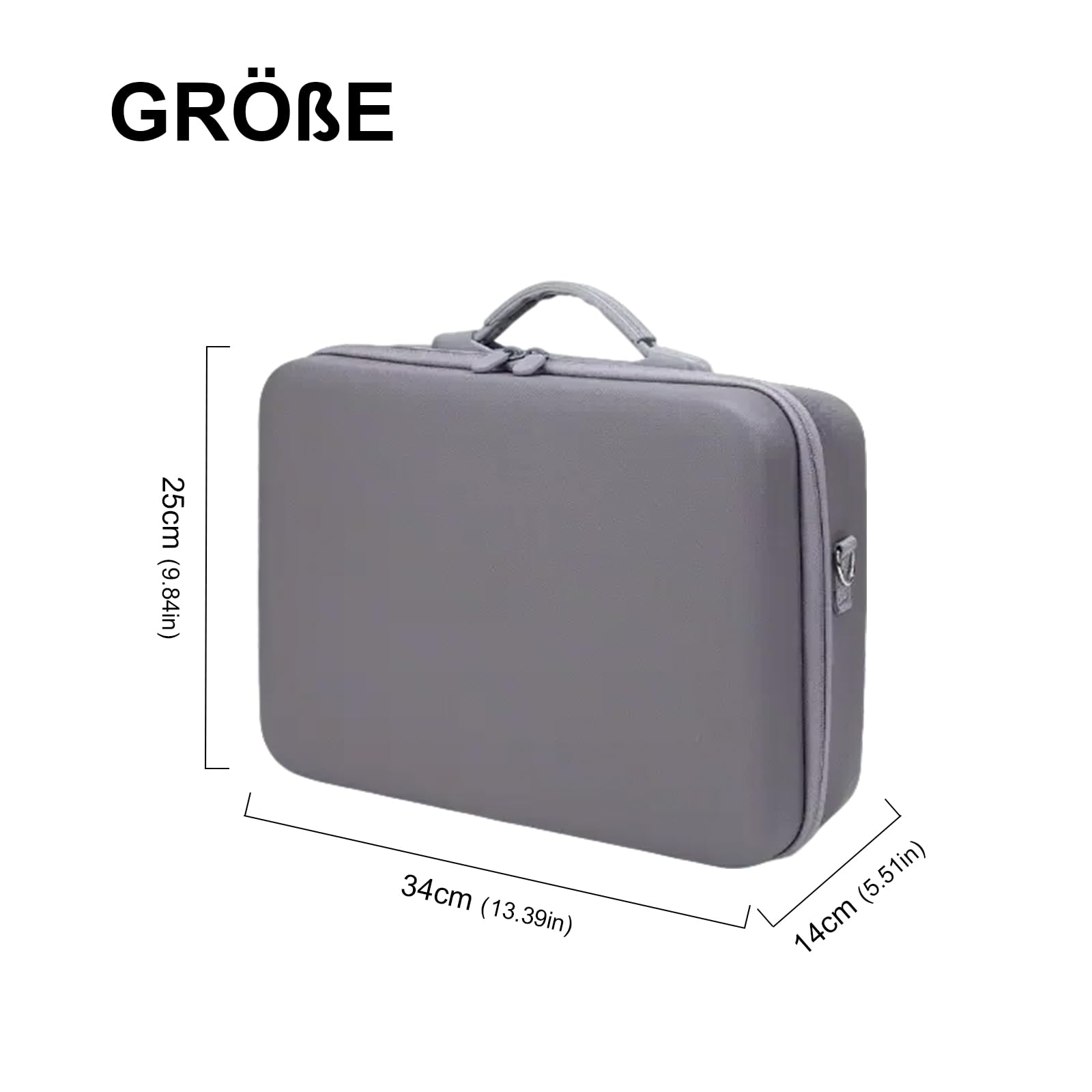 Custodia rigida portatile per NEO/N3 Fly More Combo, custodia protettiva antiurto antistress e antigraffio con corda per mano