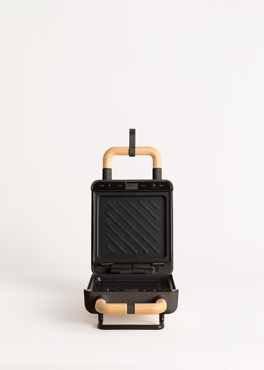 CREATE/STONE 3 IN 1 / Tosti-ijzer, grill en wafels maker Gebroken wit/Met verwisselbare platen