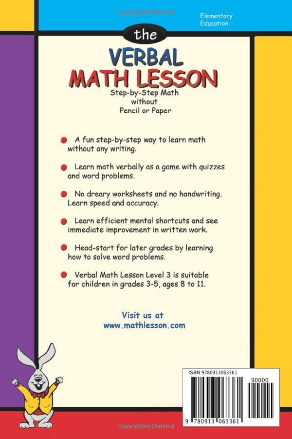 Verbal Math Lesson Level 3: Math without pencil or paper (Mental Math Lesson) - Image 2