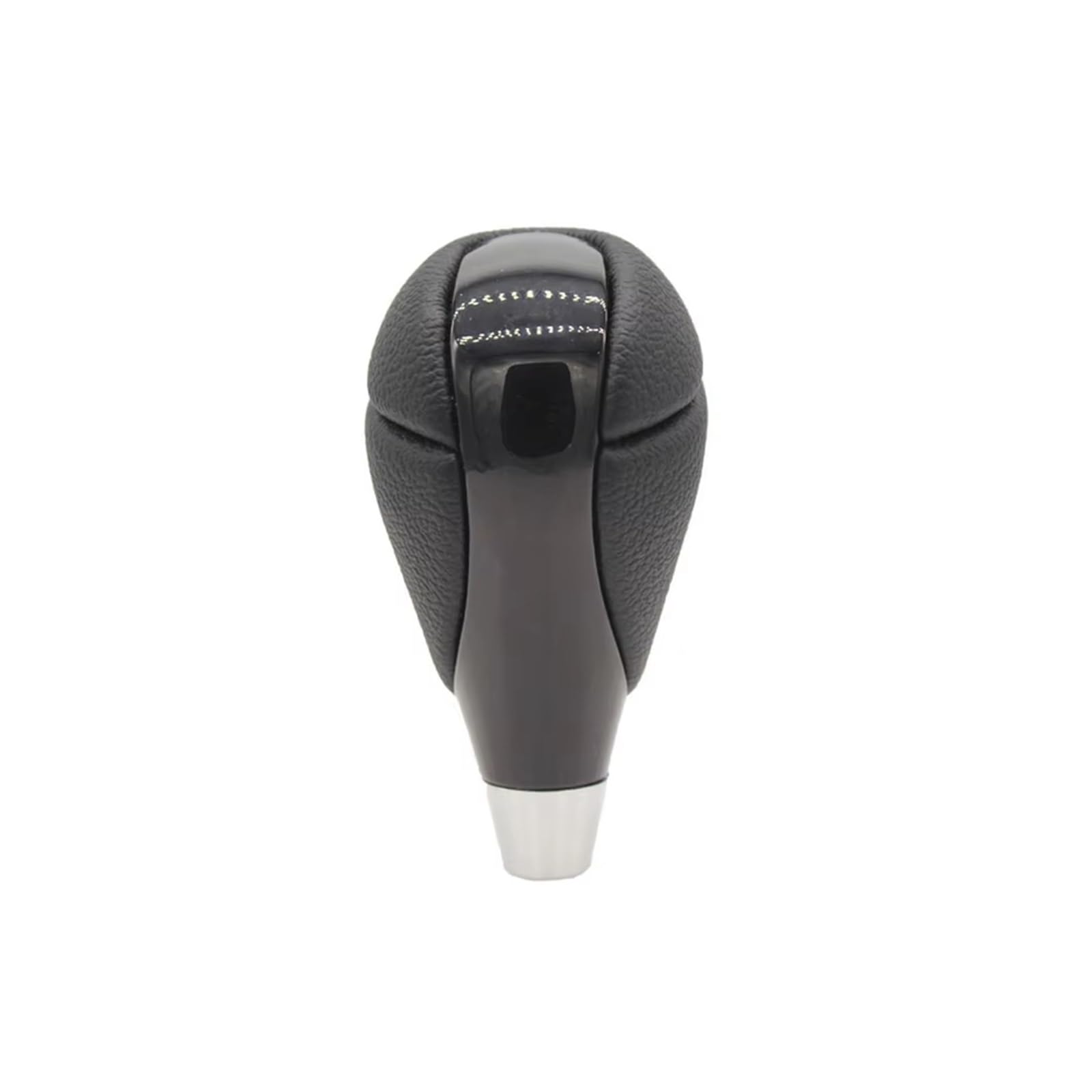 WYLWSHA Shift Gear Knob Cover ABS Carbon Fiber Gear Shift Knob for Toyota for Lexus for Crown for Camry for Hiace 2004-2012(Black)