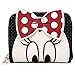 Micky Maus Loungefly - Minnie Bow Frauen Geldbörse Multicolor