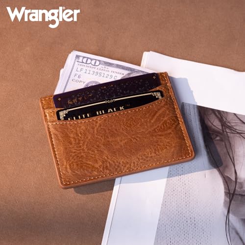 Image of Montana West X Wrangler Credit Card Holder for Women Wallet Card Case Small Ladies Female Pocket Wallet