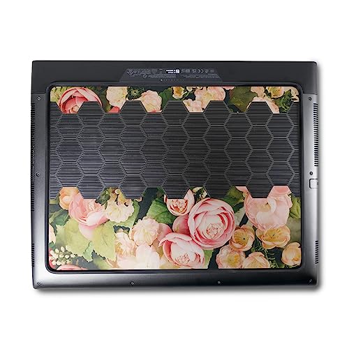 Image of MightySkins Skin Compatible with Alienware M18 R1 (2023) Full Wrap Kit - Faded Roses | Protective, Durable, and Unique Vinyl Decal wrap Cover | Easy to Apply & Change Styles | Made in The USA