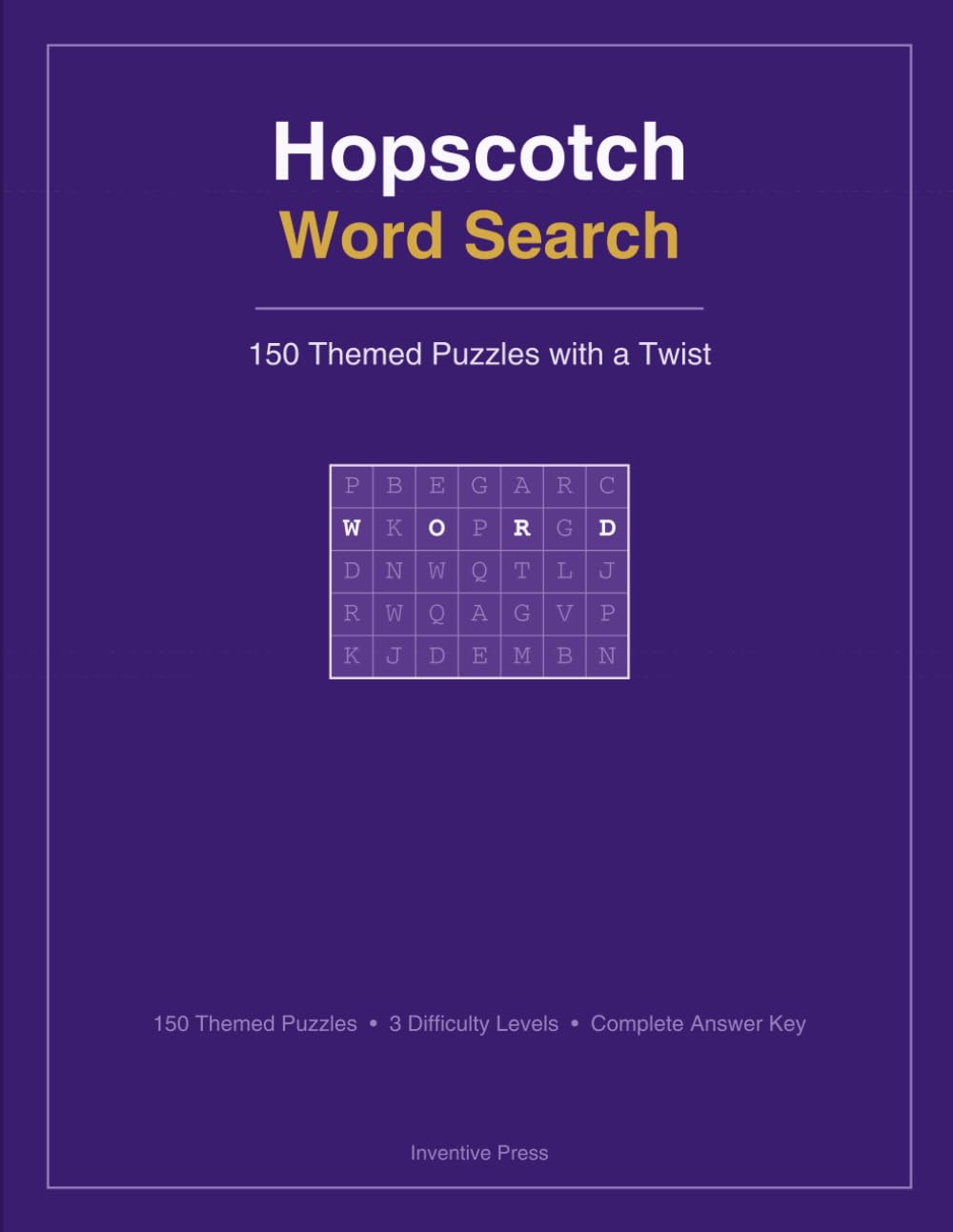 Hopscotch Word Search: 150 Themed Puzzles with a Twist