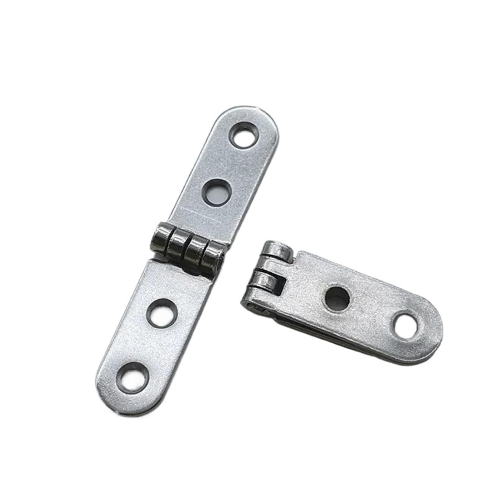 4pcs 180 Degree Foldable Hinge Flap Screw-On Hinges for Sewing Machine Cabinet Door Furniture Hardware Accessories for Folding Furniture