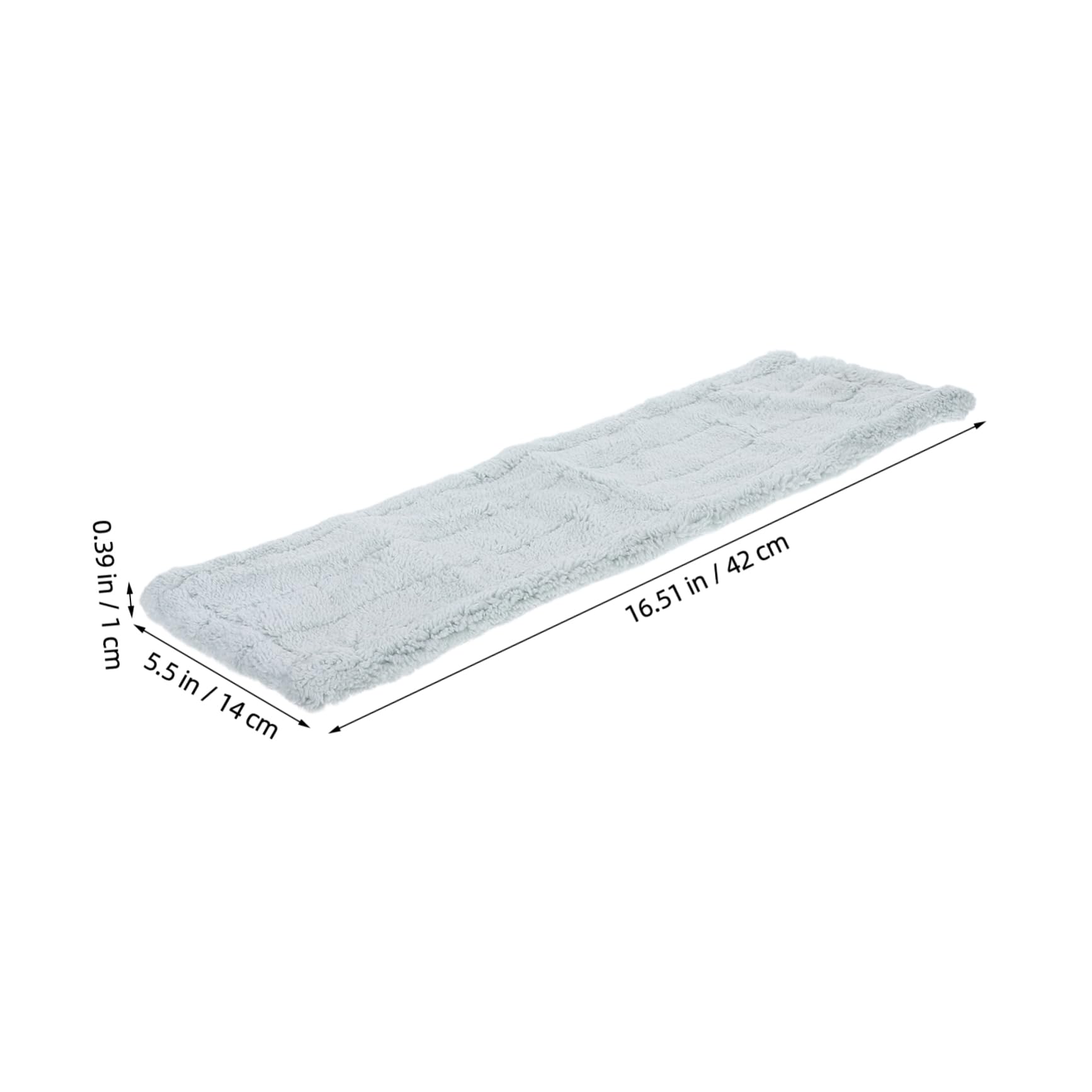 3pcs Microfiber Cleaning Pads: Reusable Replacement Washable Microfiber Mop Pads Refills Replacement Heads for Floor Cleaning