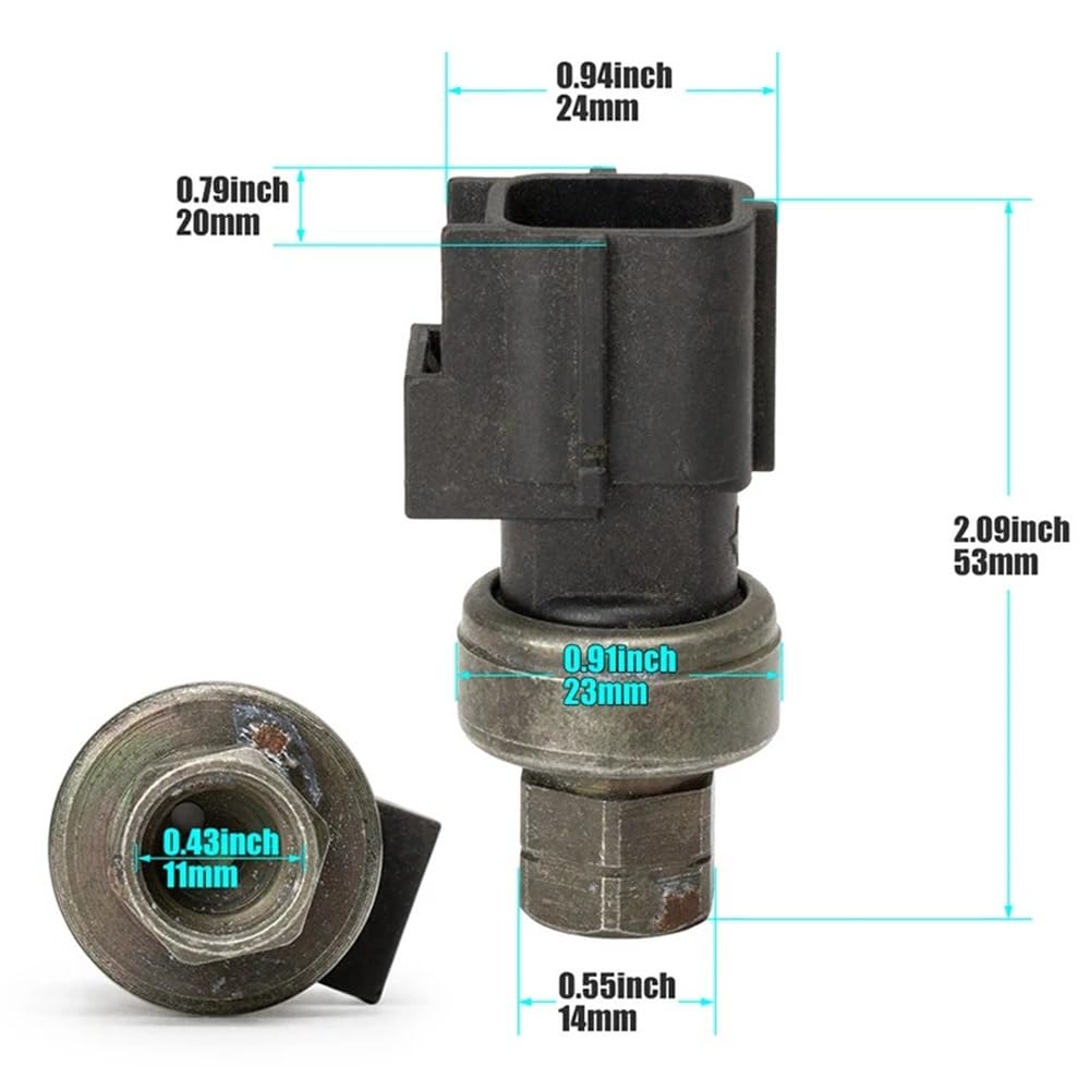 Klimaanlagen-Drucksensor kompatibel mit Jeep Grand Cherokee (2002–2004), Teilenummer: 05072384AA, 05072138AA, 3150A-2M