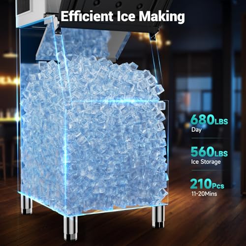 Commercial ice maker machine