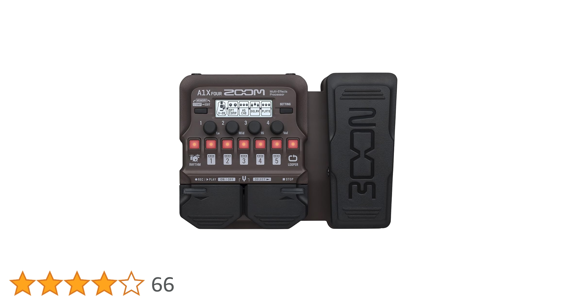 ZOOM/A1 FOUR アコースティックギター用マルチエフェクター A1 Four / A1x Four | Buy Now | ZOOM