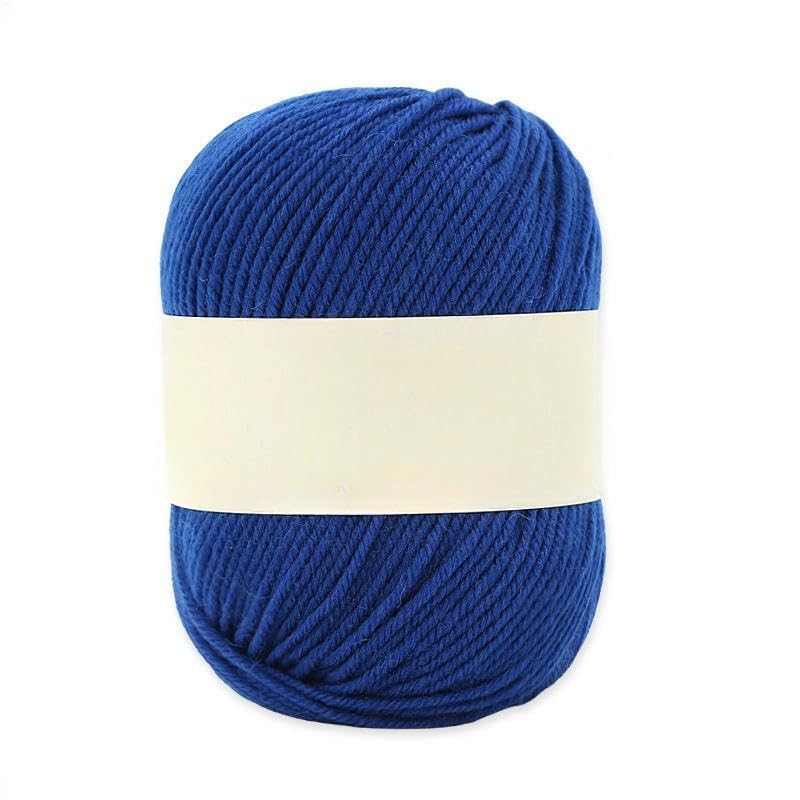 4/6/8/10/12 pelotes de 50 g de Laine Douce colorée, Laine à Tricoter d'épaisseur Moyenne, pour Crocheter des Pulls, des Bonnets, des écharpes et réaliser des créations DIY