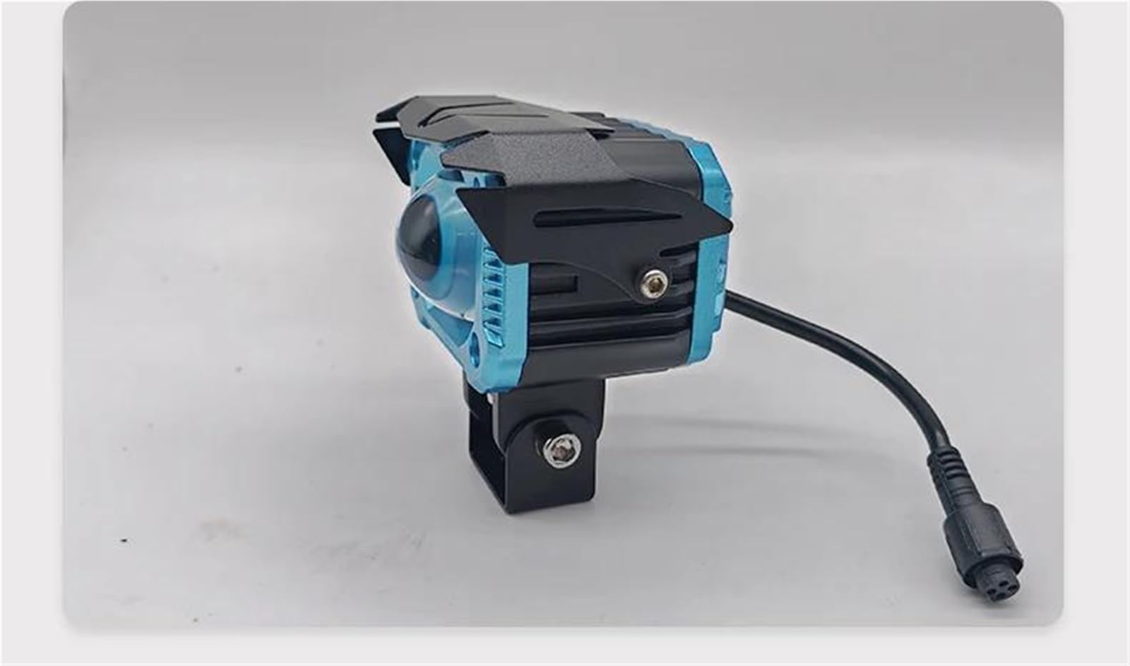 Universal-LED-Motorrad-Nebelscheinwerfer Zusätzlicher Fahrscheinwerfer Hallo/Abblendlicht Fünf Modi Tagfahrlicht Motorrad Scheinwerfer