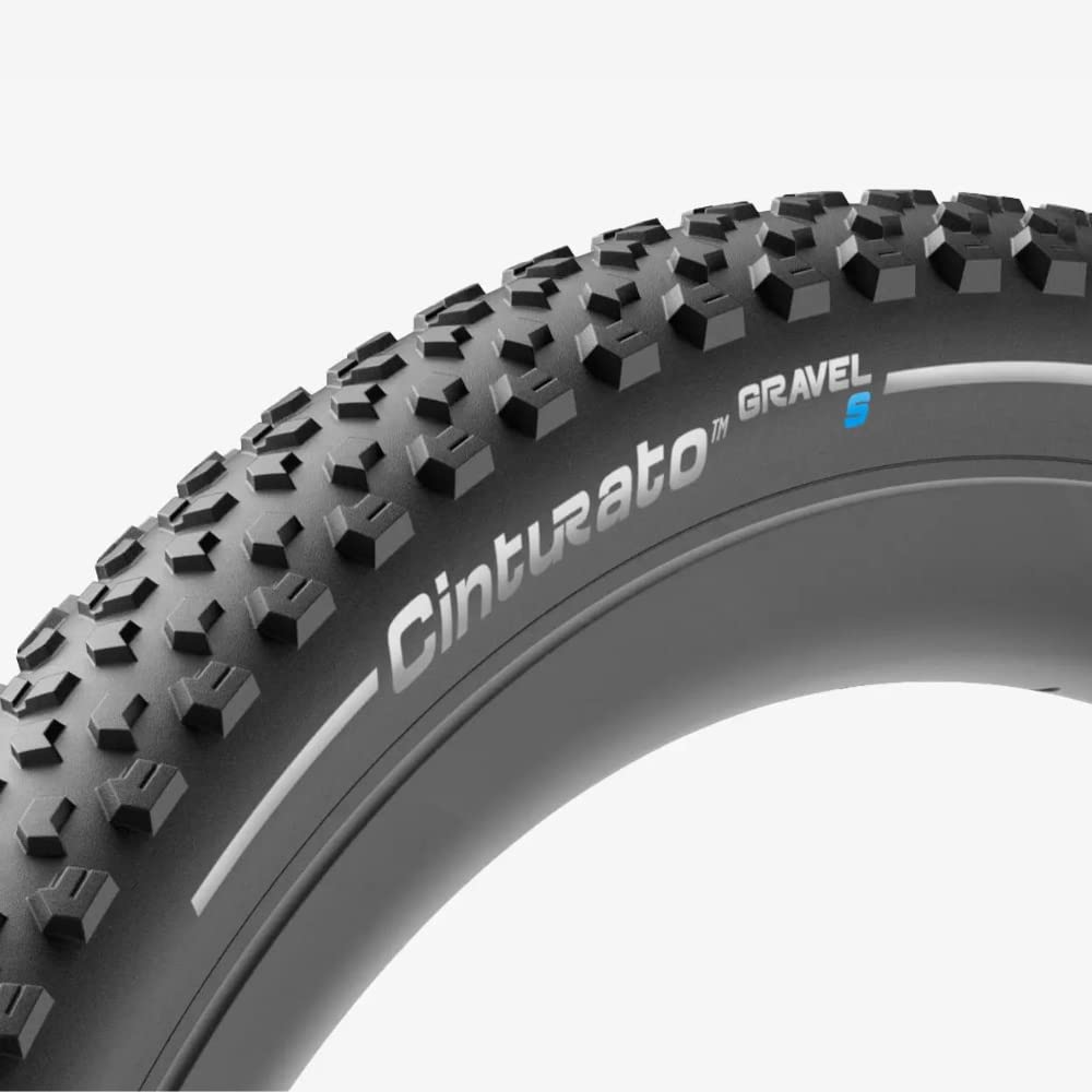 Pirelli Cinturato Gravel S Bike Tyre, Size 40-622, Black