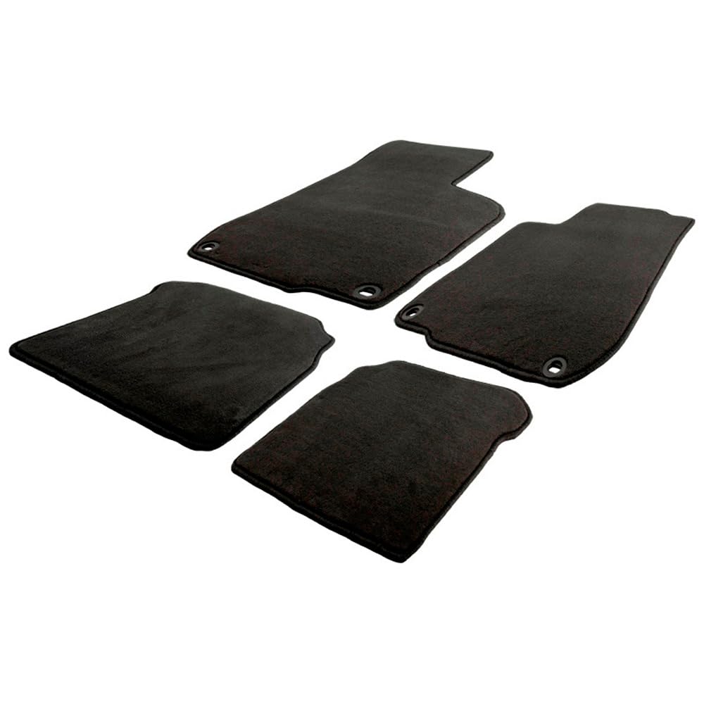 AUTO-STYLE Velour Car Mats Compatible with Volkswagen Amarok 2022 and Ford Raptor II 2022 Onwards