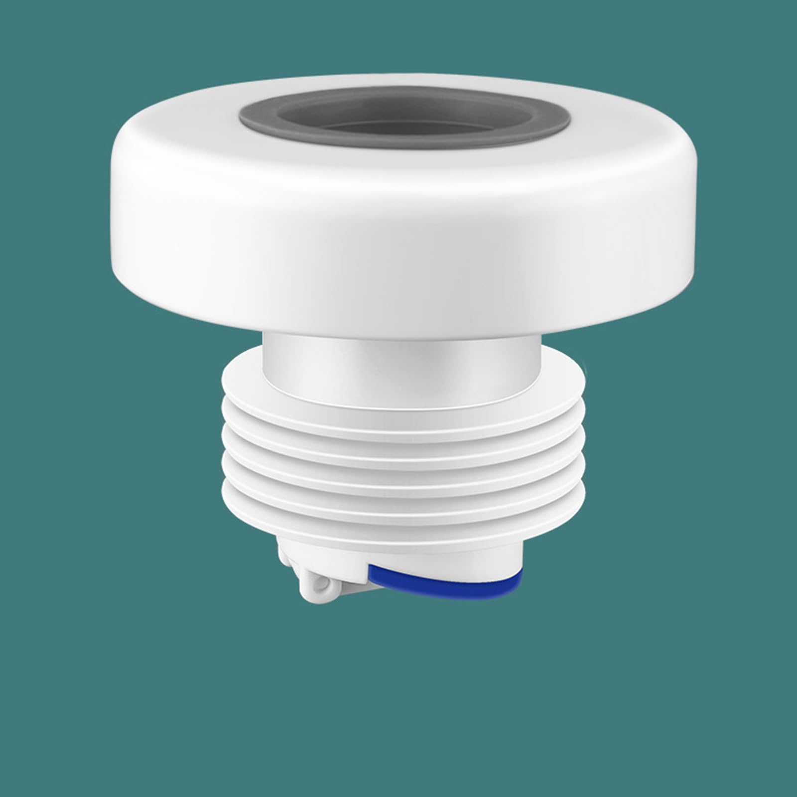 BBTISG Drain Seal Deodorant, Drain Pipe Hose Seal Silicone Plug Durable TPR Washing Machine Drain Hose Sealing Plug Sewer Seal Ring Pipe Connector for Bathroom, Washing Machine, Kitchen (Grey)