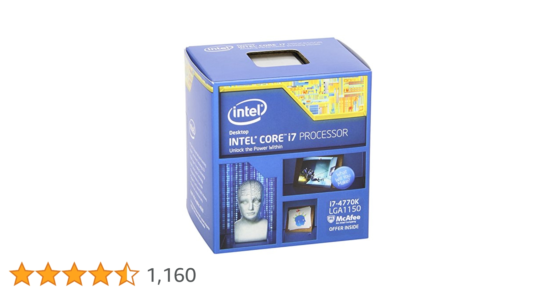 Amazon | Intel CPU Core i7 4770K 3.50GHz 8Mキャッシュ