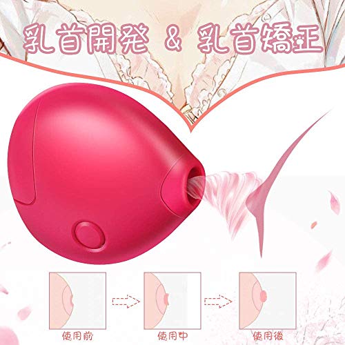 バイブ ローター 乳首 吸引 【4種吸い込みモード+4種類音波振動】 クリトリス おとなのおもちゃ 女性用 人気 ちくび 吸引 開発 ニップルドーム 乳首 クリ 責め 電マ オトナ の 玩具 成人 の おもちゃ クリトリス 女性用 アダルトグッズのサムネイル