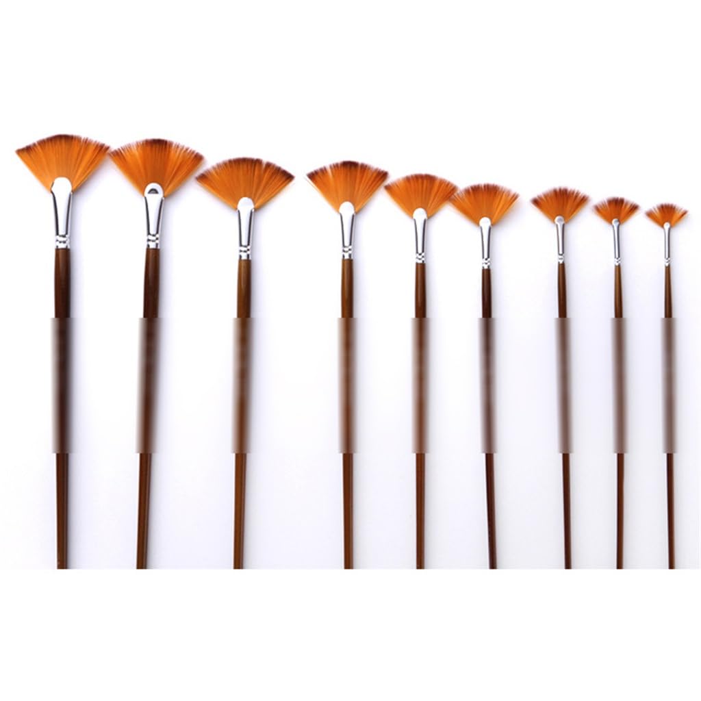 XBTGS Set di pennelli in nylon con setole smerlate, in lino, a forma di stella a cinque punte, 38,5 x 17 cm, stella a cinque punte bianche 4-38,5 x 17 cm, stella a cinque punte bianche 4-38,5 x 17 cm