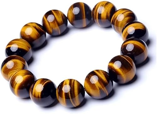 Vista 89 de Single-pack of pure gemstone bracelets Fluorita-10MM,100 mm Tiger Eye,10MM-Tigre rojo,Turmalina negra de 0.472 in,12MM-tigres rojos-9