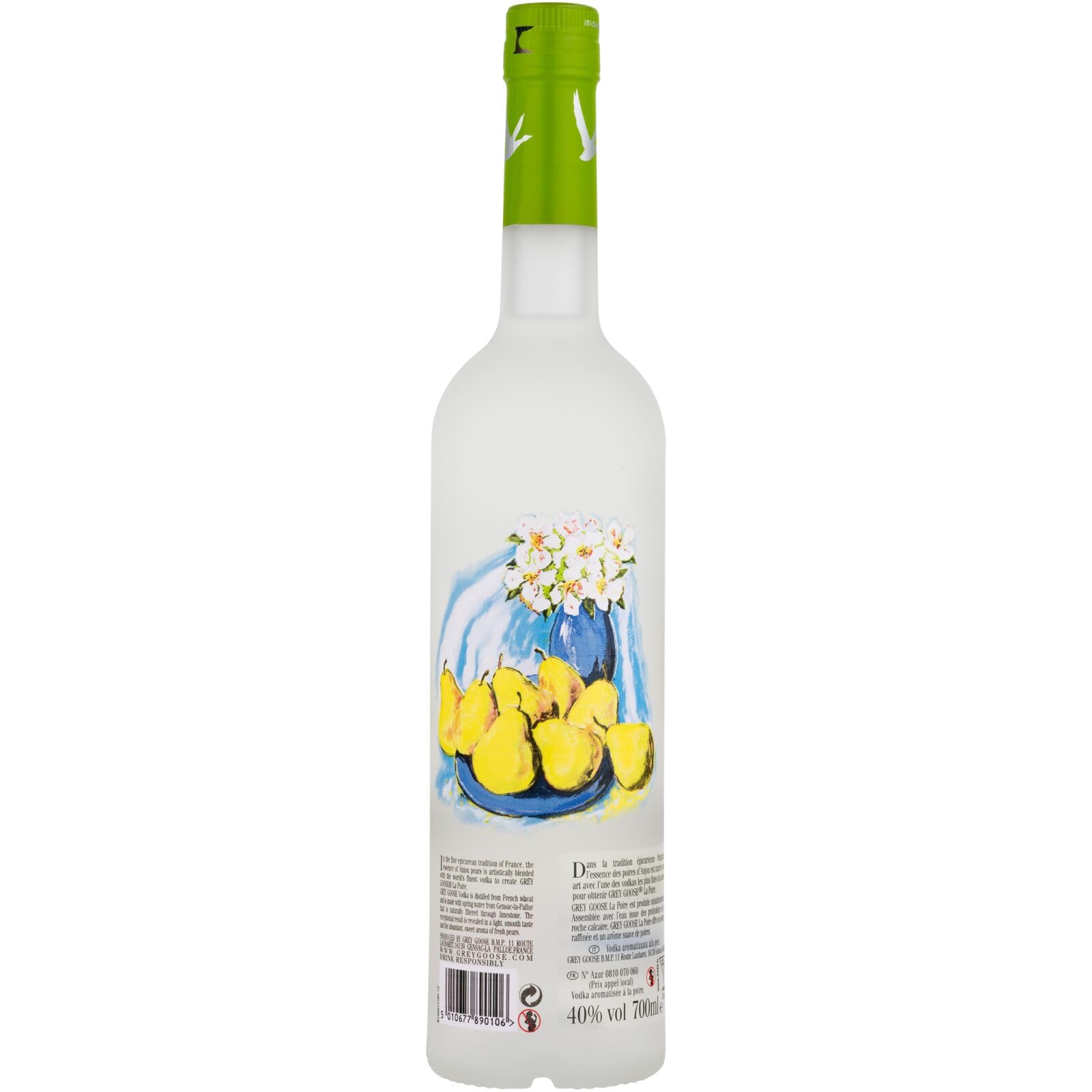 GREY GOOSE La Poire, ALC. 40 %, 100 cl / 1 l, vodka francés aromatizado de, elaborado con Grey Goose y peras de Anjou infusionadas y destiladas