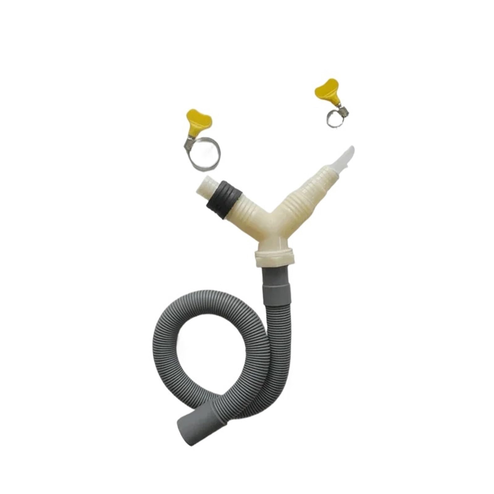 Raccordo For Tubo Adattatore A T Di Drenaggio Con Tubo Prolungato Da 0,3 M, Compatibile For Lavatrice, Asciugatrice