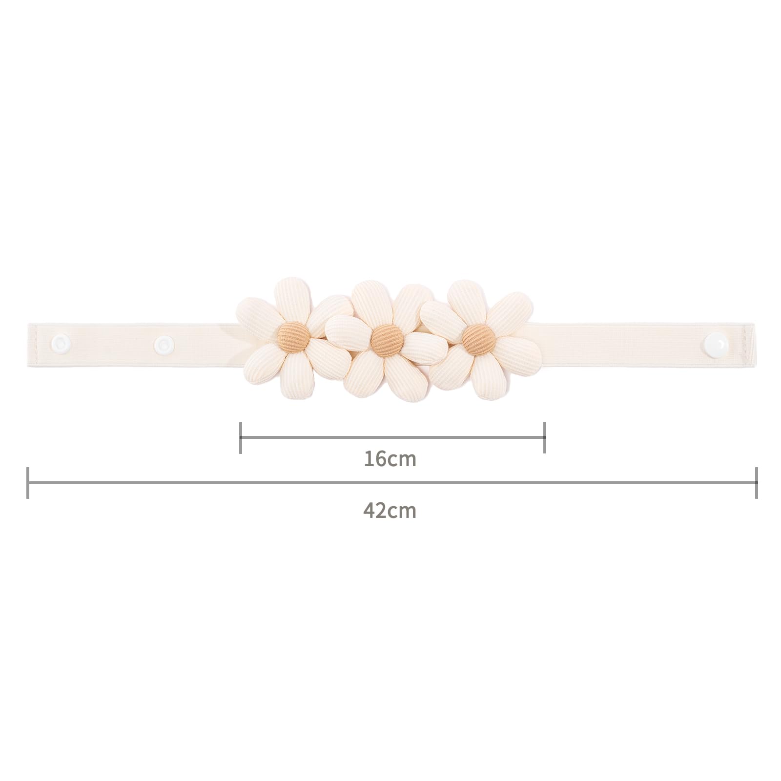 Pretty Jolly Ferma Tende Magnetici - Set Da 2 Con Corda Intrecciata Stile Nordico, Bianco - Foto 11