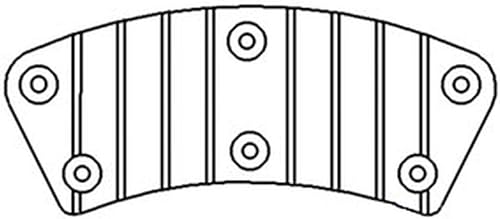 Miniatura 2 de R111122 Nueva pastilla de freno de mercado de accesorios para John Deere se adapta a JD Tractor 2510 2520