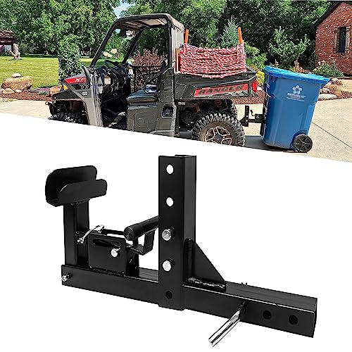 VONLX Adjustable Trash Can Transporter Hitch