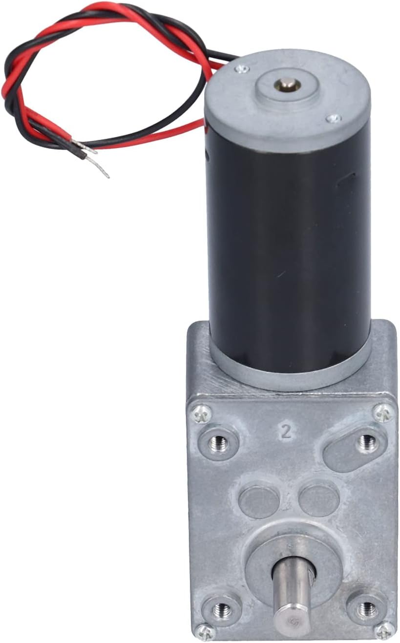 Worm Gear Motor, Safe Turbine Electric Gear Motor Smooth Running for Automated Instruments for Home Appliances for Curtain Machine(120rpm)