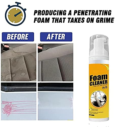 Multipurpose Foam Cleaner Spray - Foam Cleaner for...