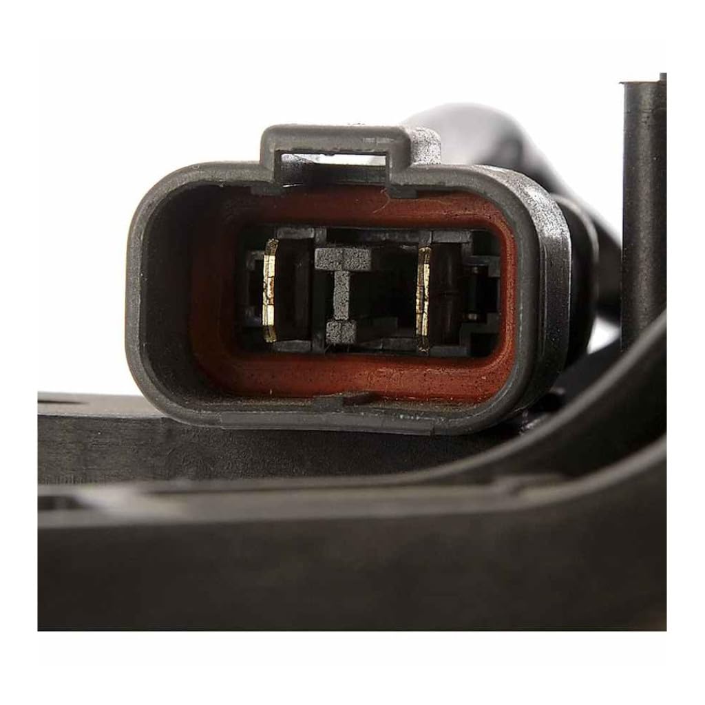 KarParts360 for Honda Fit 2007 2008 A/C Condenser Fan | Plastic Material | Male Connector | Brushed Mount Type | 2 Terminal | Replacement for E1FZ-8K621-B, 38611PWAJ01