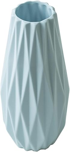 Jarrón de cerámica blanca simple, moderno jarrón de porcelana para decoración del hogar, diseño de origami, arreglo floral, decoración de accesorios